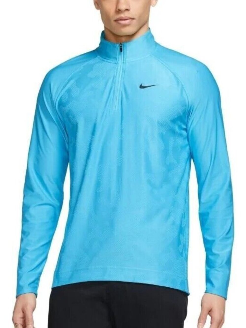 *NWT Nike Men's Dri-FIT ADV Vapor Quarter-Zip Golf Pullover - Blue